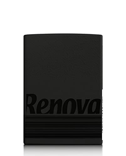 Renova Tissues Compact schwarze Taschentücher 6 Päckchen