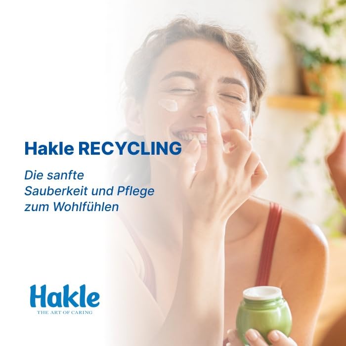 Hakle Recycling Toilettenpapier 80 Rollen 4-lagig Altpapier