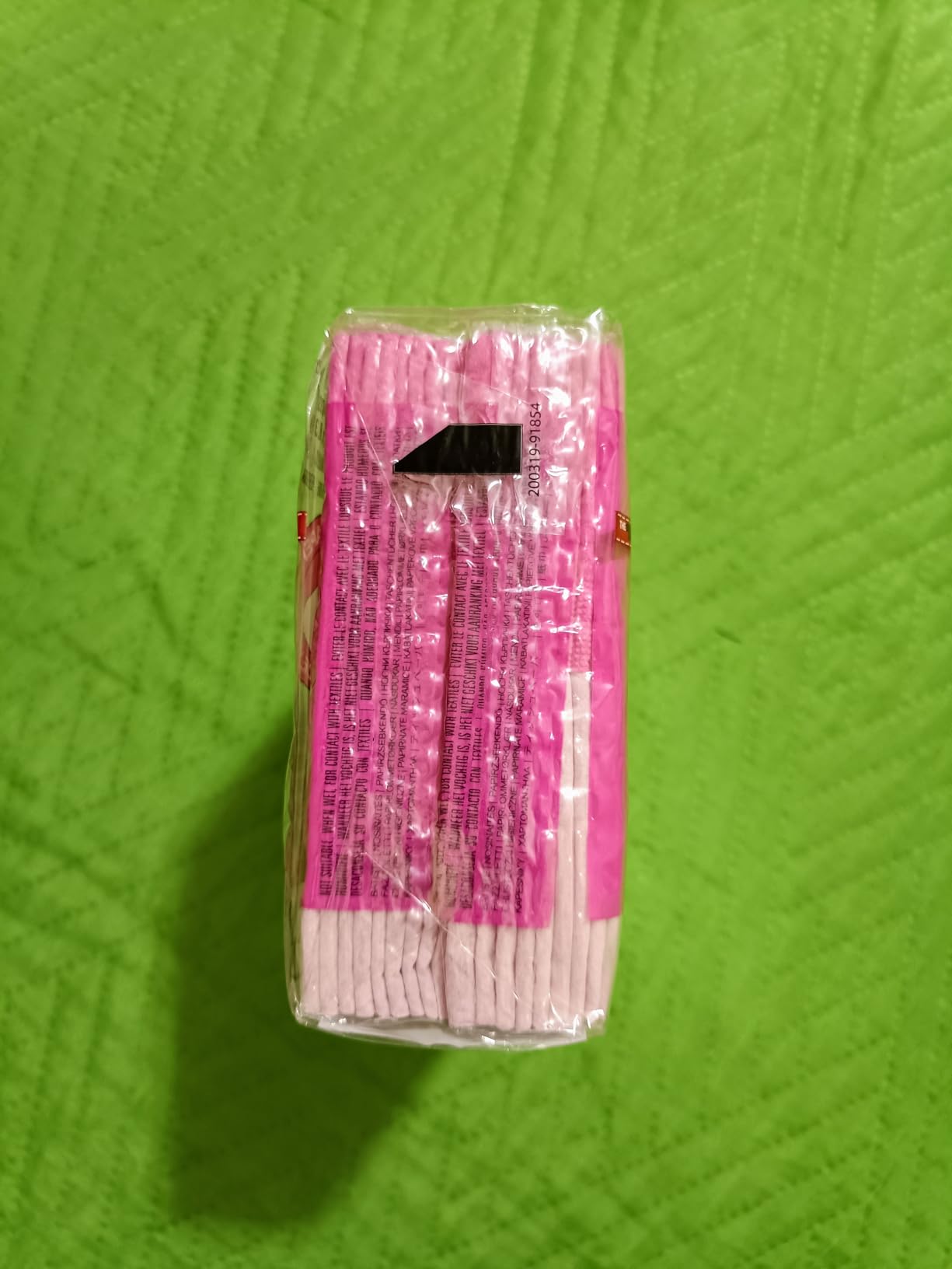 Renova Tissues Red Label Taschentücher blau, Blaubeerkuchenduft, 6 Päckchen