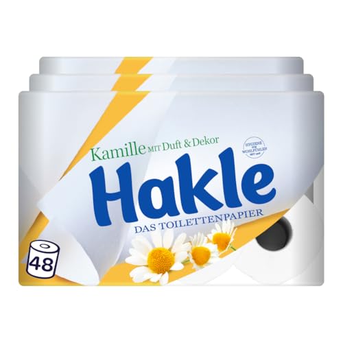 Hakle Kamille Toilettenpapier 48 Rollen, mit Aloe Vera
