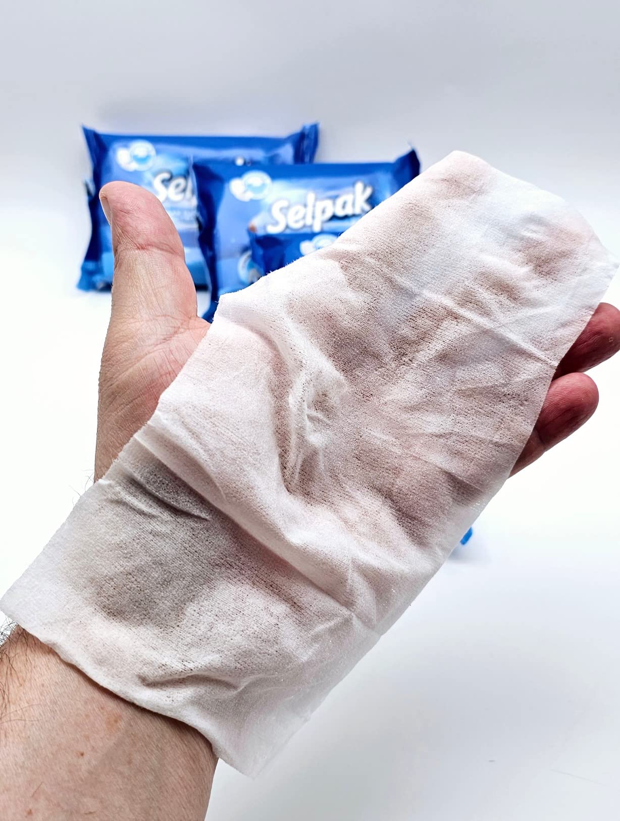 Selpak Wet Wipes Feuchtes Toilettenpapier 1008 Tücher 24 Packungen spülbar