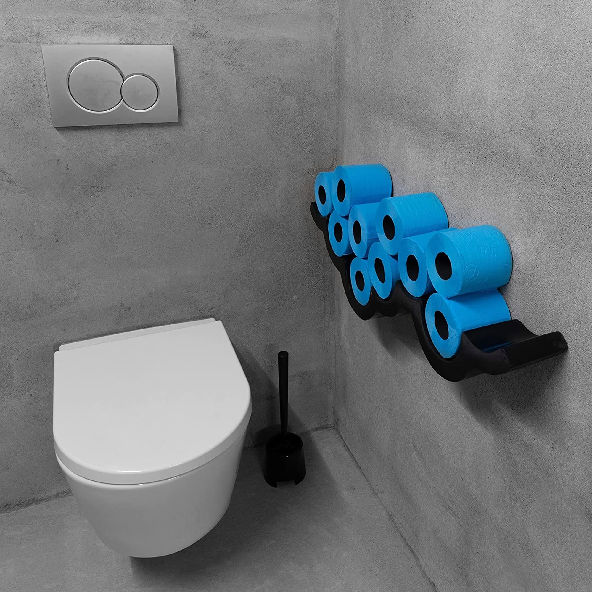 Renova Blue Toilettenpapier 6 Rollen, blau und 3-lagig