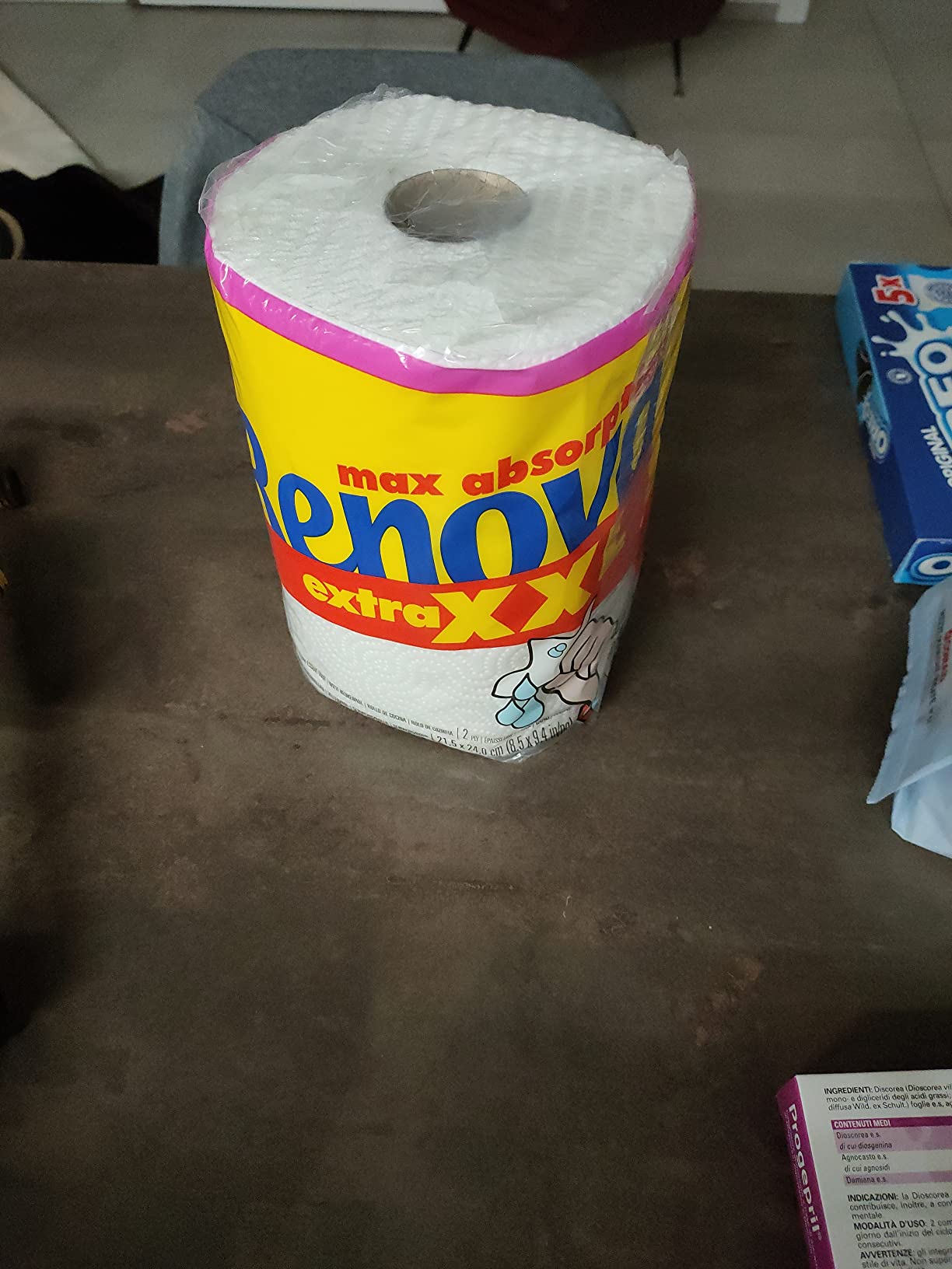 Renova Kitchen Roll MAX ABSORPTION EXTRA XXL Küchenrolle, 1 Rolle, 120 Blatt