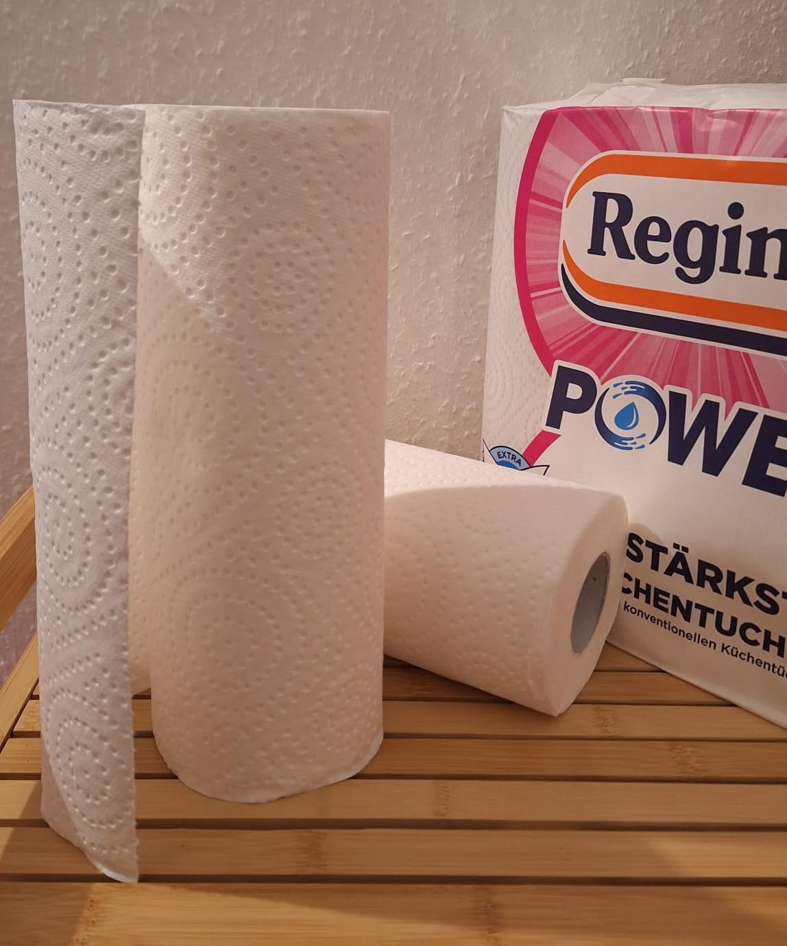 Regina Power Küchentücher 24 Rollen 2-lagig nass wiederverwendbar