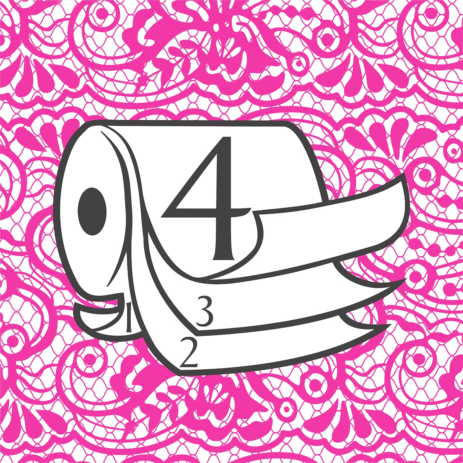 Renova Toilet Paper Toilettenpapier 12 Rollen 4-lagig parfümiert
