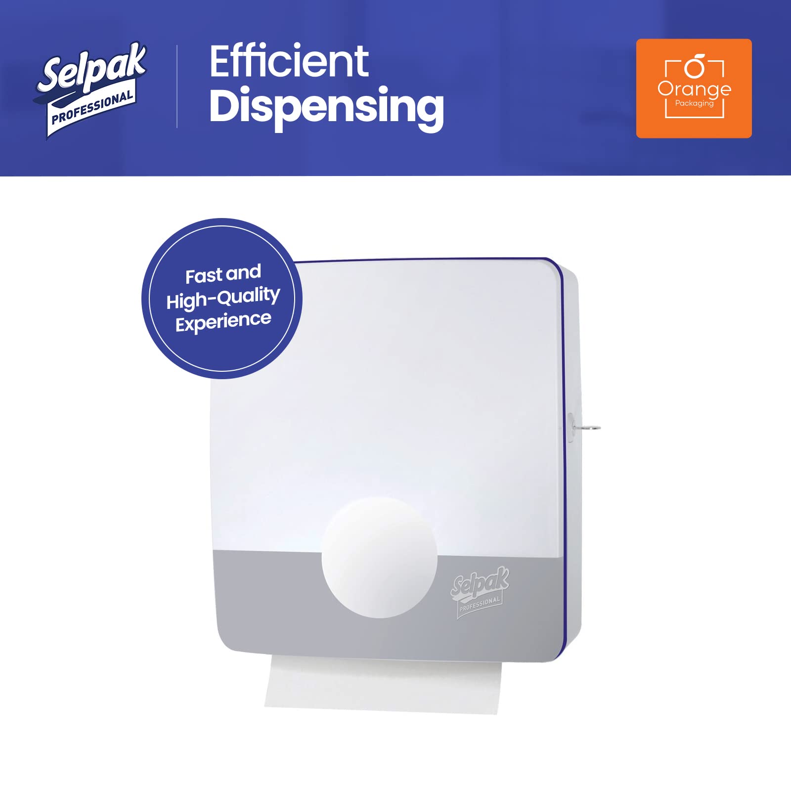 Selpak Paper Towels Professionelle Papierhandtücher 16 Packungen Z-Falz