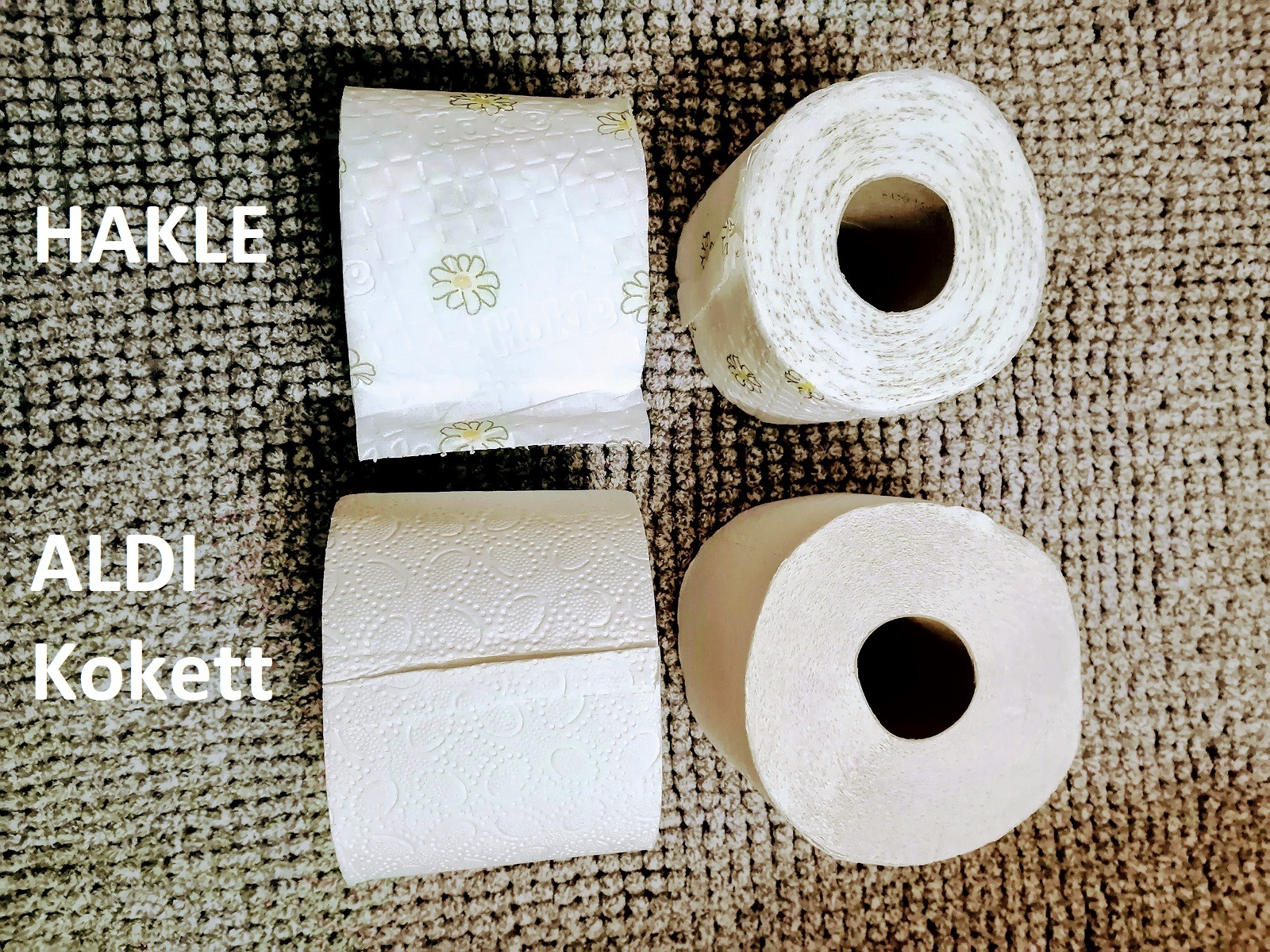 Hakle Kamille Toilettenpapier 24 Rollen, mit Aloe Vera