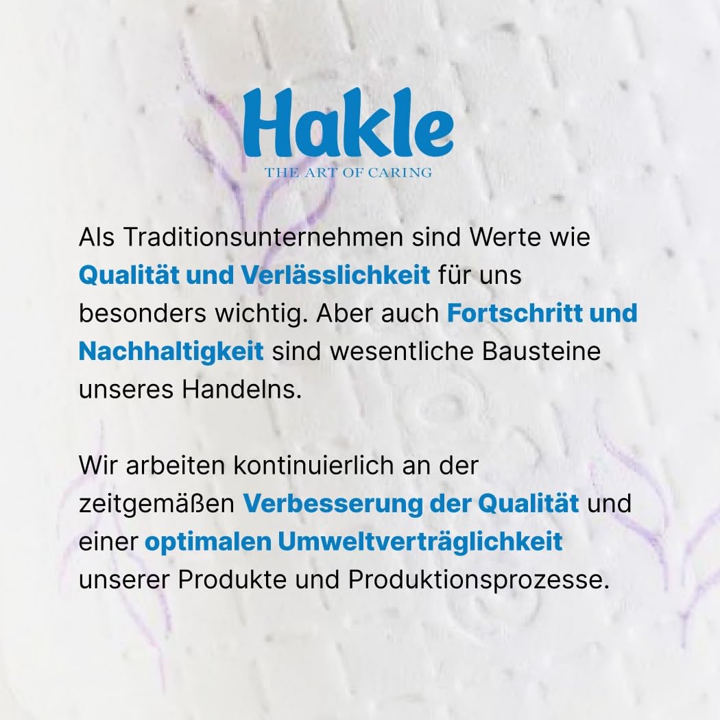 Hakle Sanft & Sicher Toilettenpapier 40 Rollen, 4-lagig