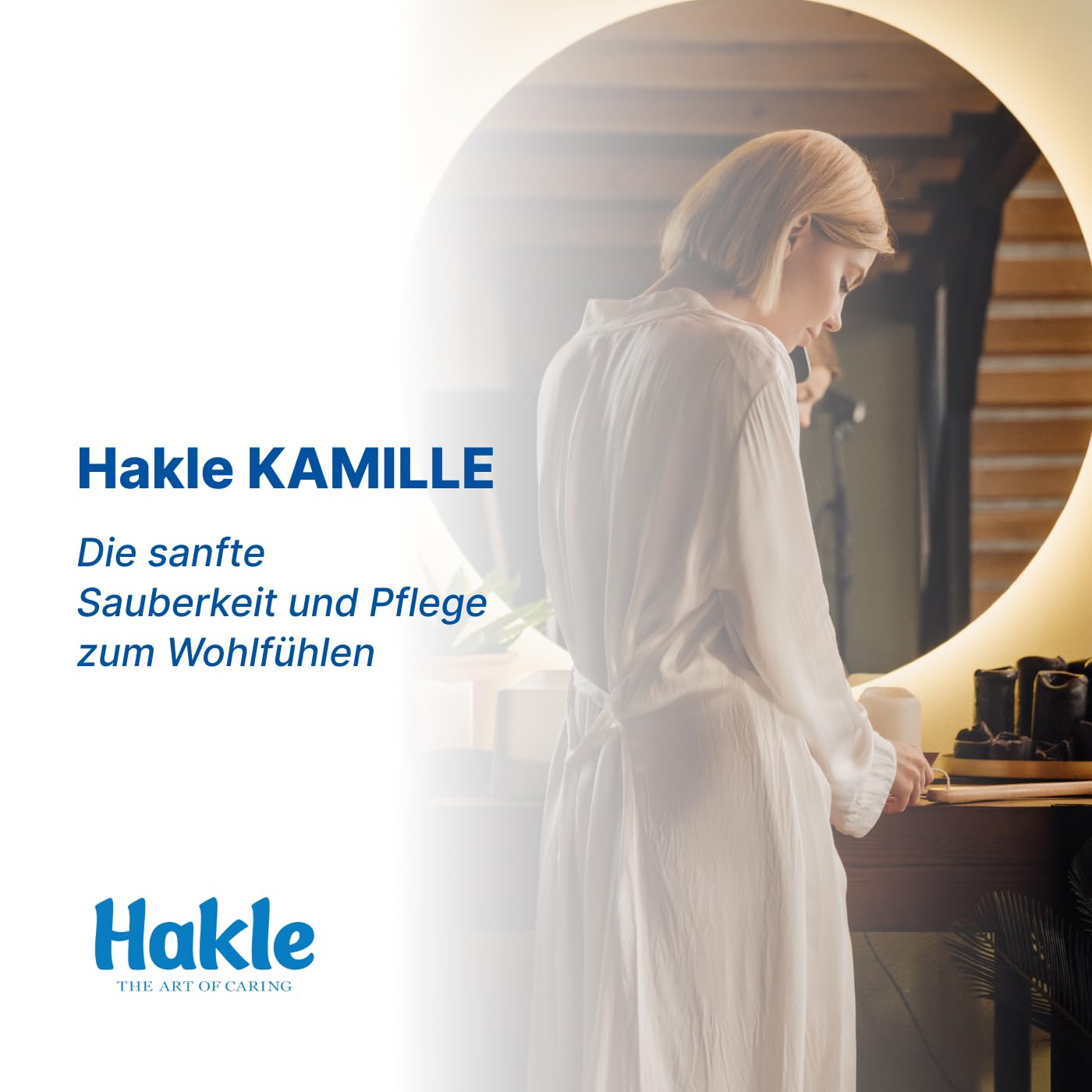 Hakle Kamille & Aloe Vera Feuchtes Toilettenpapier, 12 Packungen, vegan