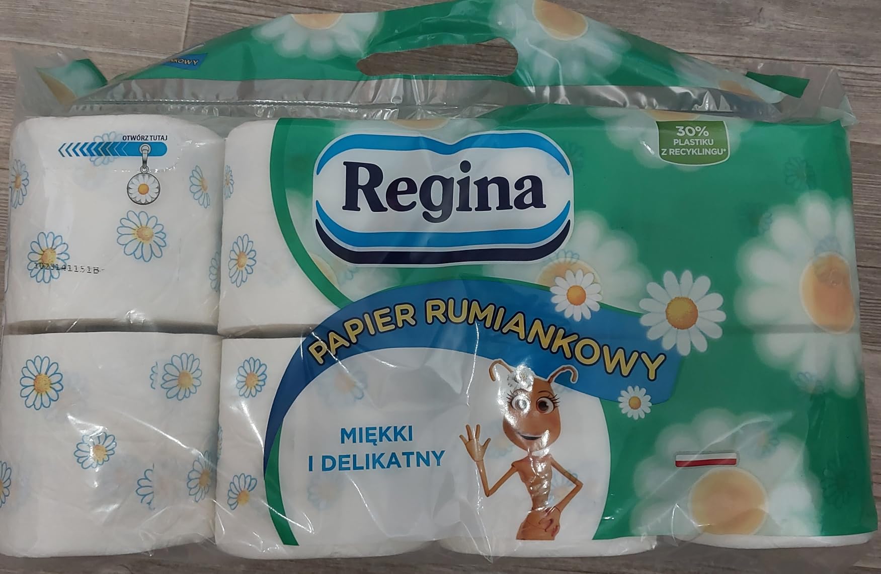 Regina Kamillenpapier Toilettenpapier 16 Rollen, Kamillenduft