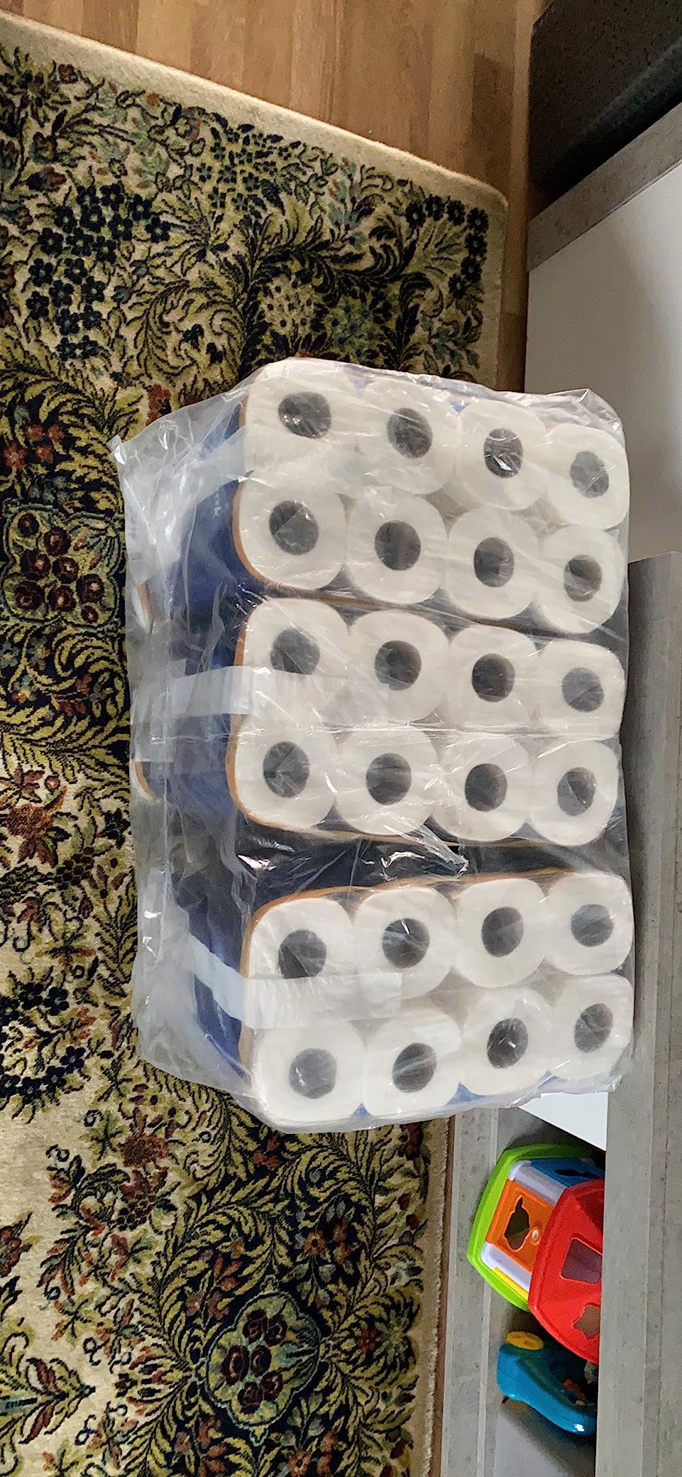 Selpak Deluxe Toilettenpapier 96 Rollen, 3-lagig mit Baumwollfasern