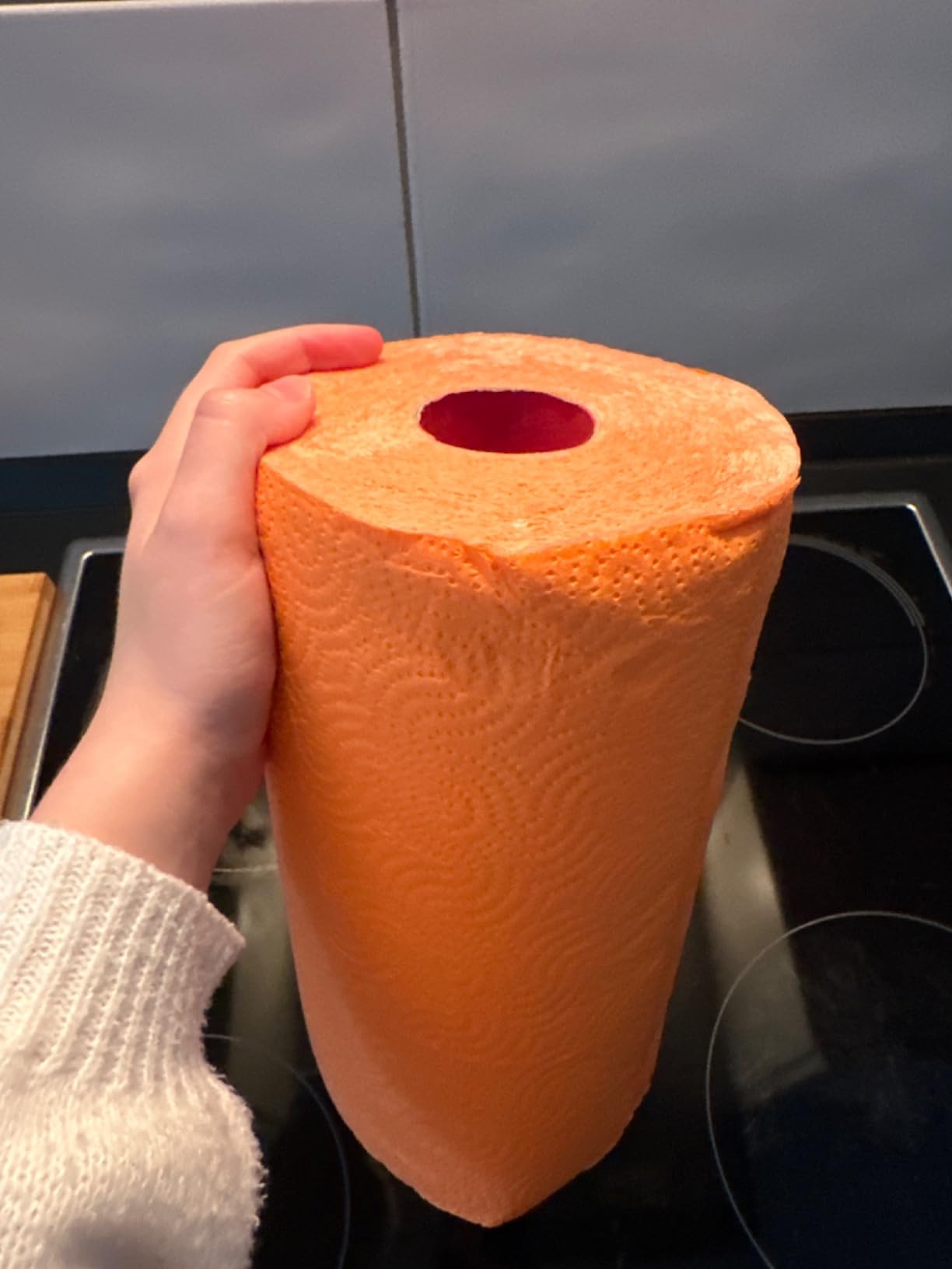 Renova Kitchen Roll ORANGE Paper Towel Küchenrolle 1 Rolle