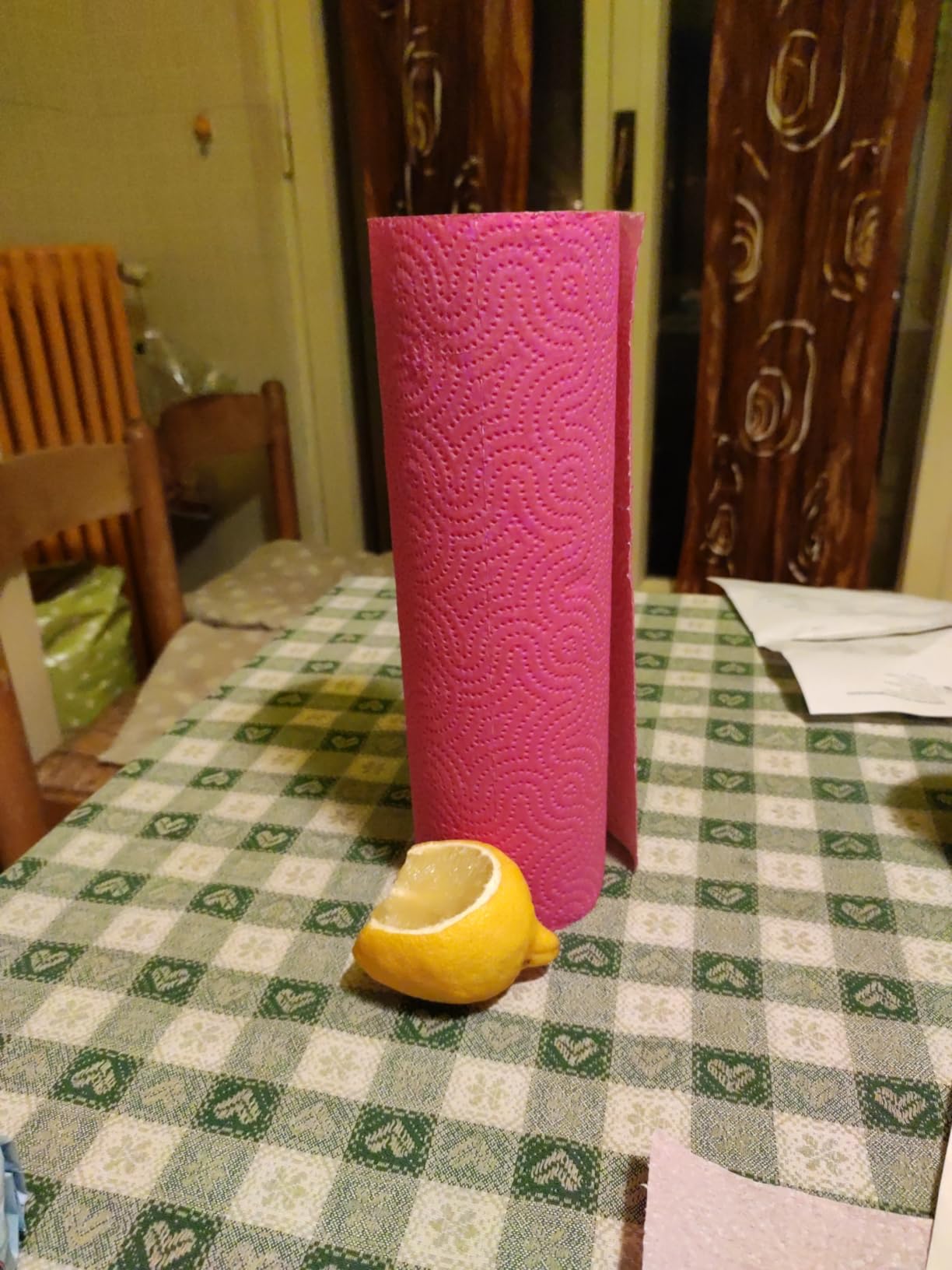 Renova Kitchen Roll Pink Paper Towel 1 Roll, rosa