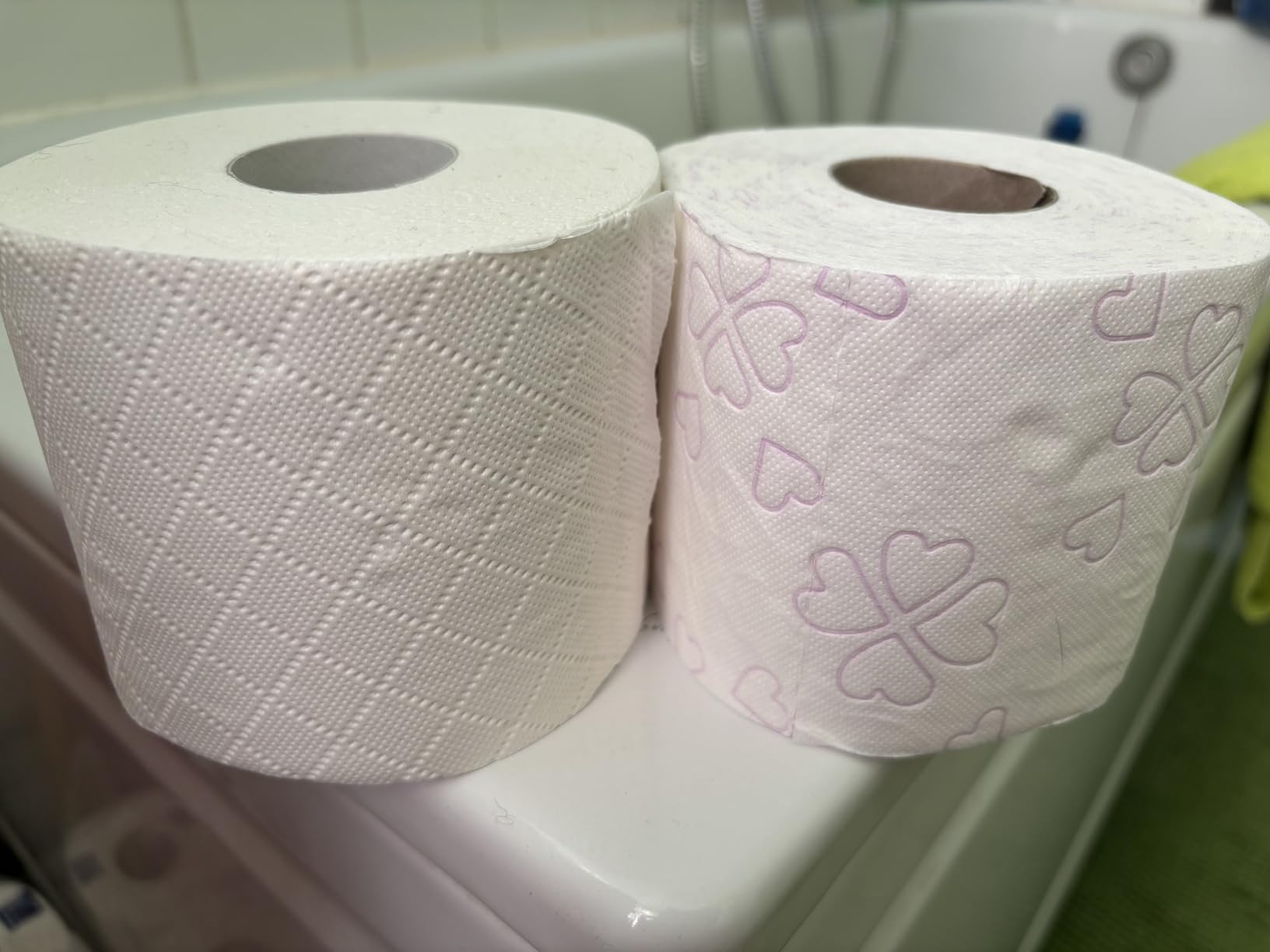 Glücksblatt Toilettenpapier Toilettenpapier 56 Rollen Blütenduft 4-lagig