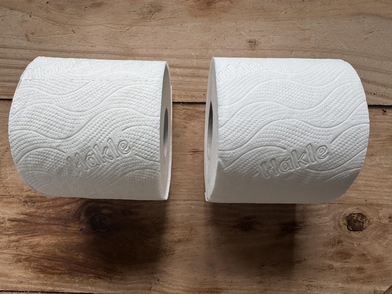 Hakle Klassisch Toilettenpapier 80 Rollen, 3-lagig und weiß