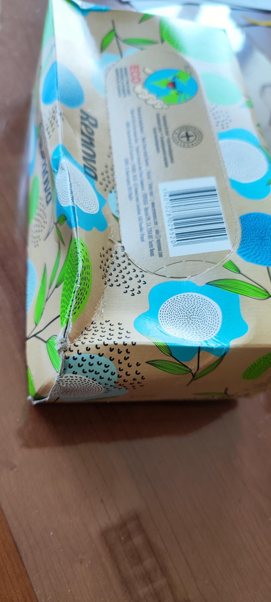 Renova Tissues 100% RECYCLED Taschentücher 70er Pack, 100 % Recyclingpapier
