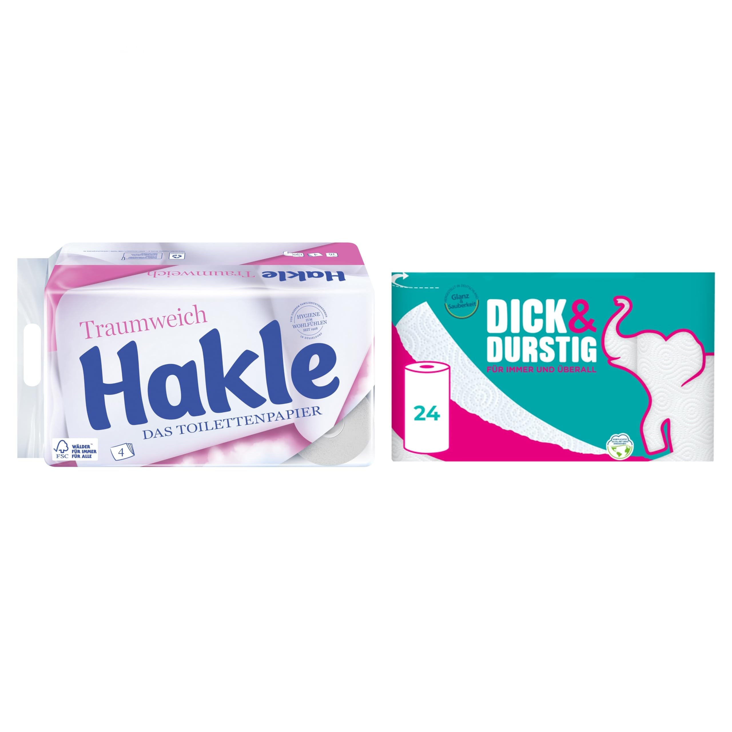 Hakle Traumweich Toilettenpapier 16 Rollen 4-lagig FSC-zertifiziert