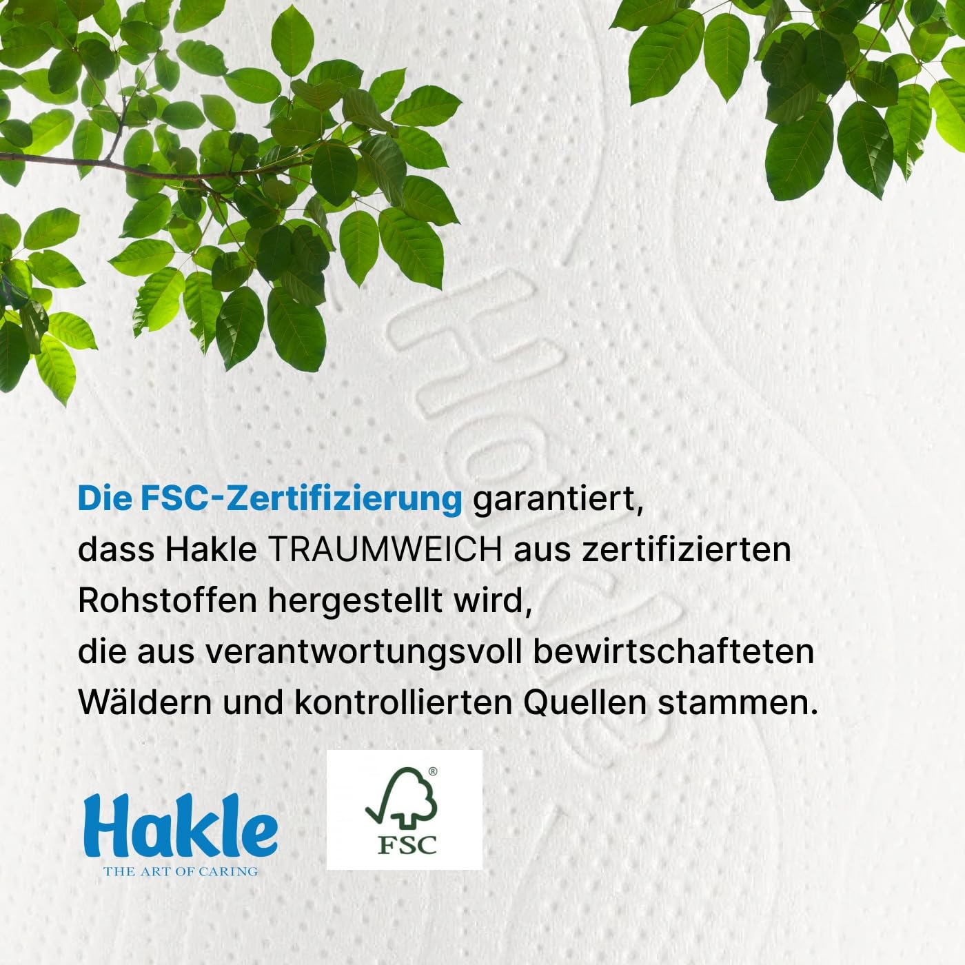 Hakle Traumweich Toilettenpapier 16 Rollen 4-lagig FSC-zertifiziert