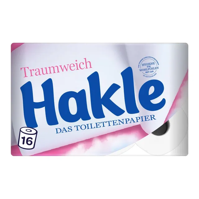 Hakle Traumweich Toilettenpapier 16 Rollen 4-lagig FSC-zertifiziert