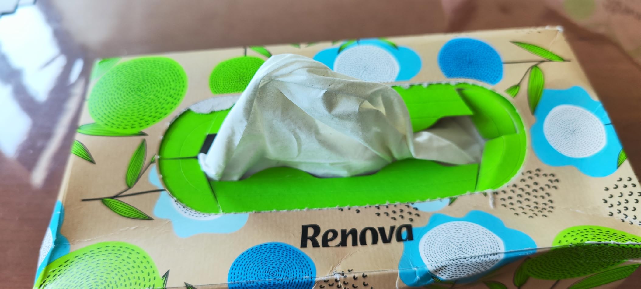 Renova Tissues 100% RECYCLED Taschentücher 70er Pack, 100 % Recyclingpapier