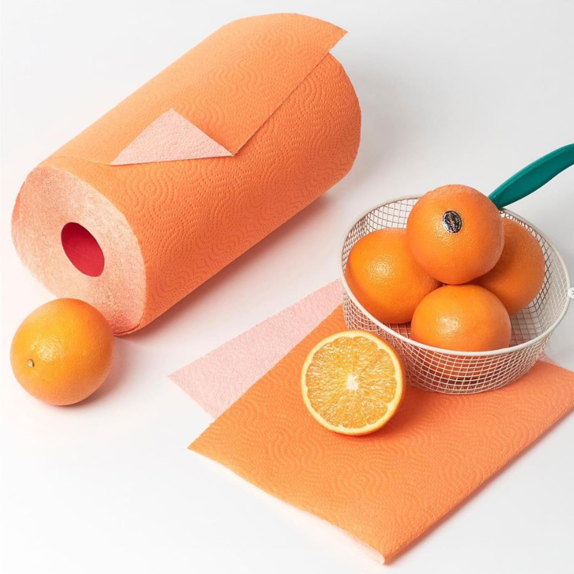 Renova Kitchen Roll ORANGE Paper Towel Küchenrolle 1 Rolle